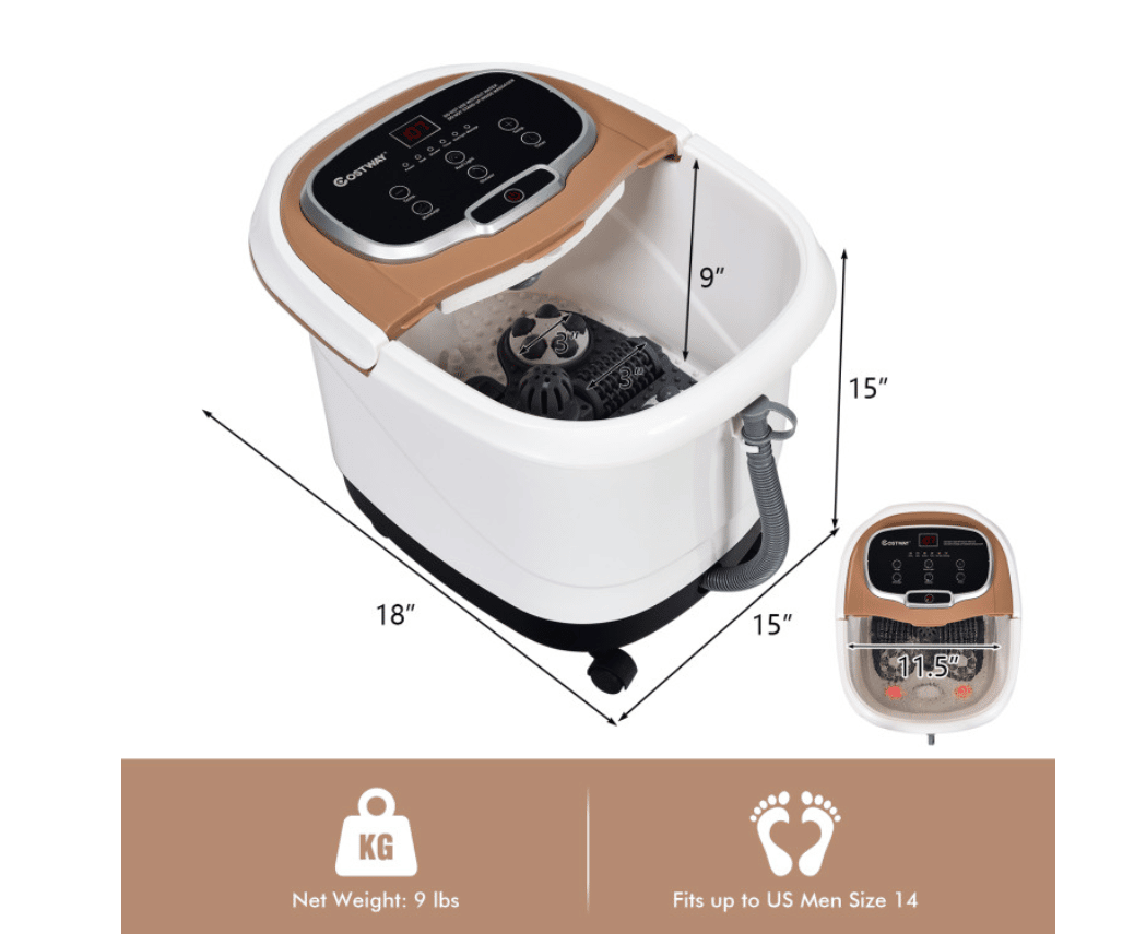 Heated Portable Foot Spa and Massager - Image 5