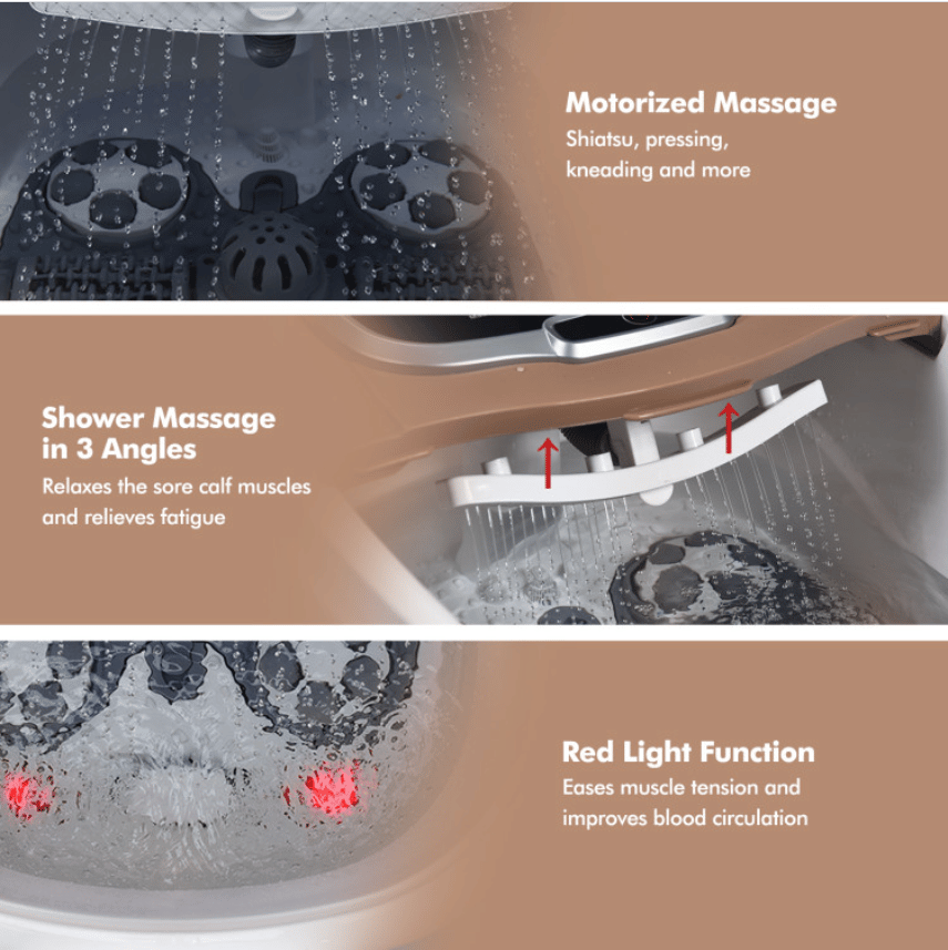 Heated Portable Foot Spa and Massager - Image 3