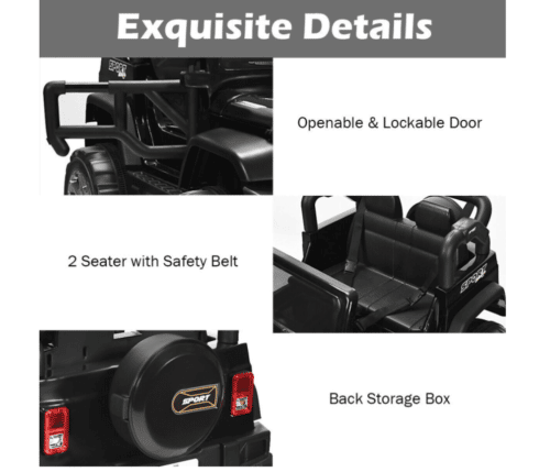 12V 2 Seat Riding Kid's Car - Image 8